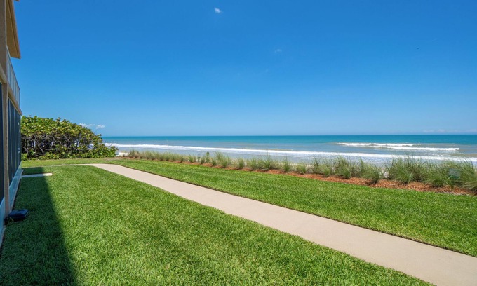 Indian Harbour Beach Condo | Oceanfront 2 bedroom/2-bathroom Condo in Indian Harbour Beach Club Unit 107