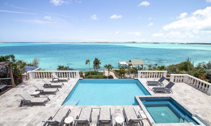 George Town Villa | Oceanfront Villa with Commanding Views of Elizabeth Harbour