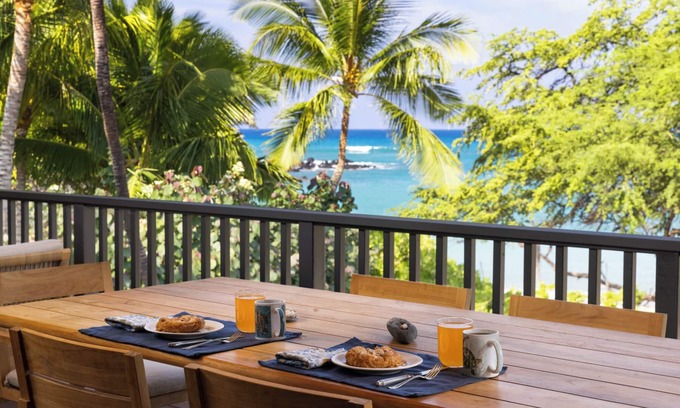 Puako House | Oceanfront Waialea Bay Home with AC