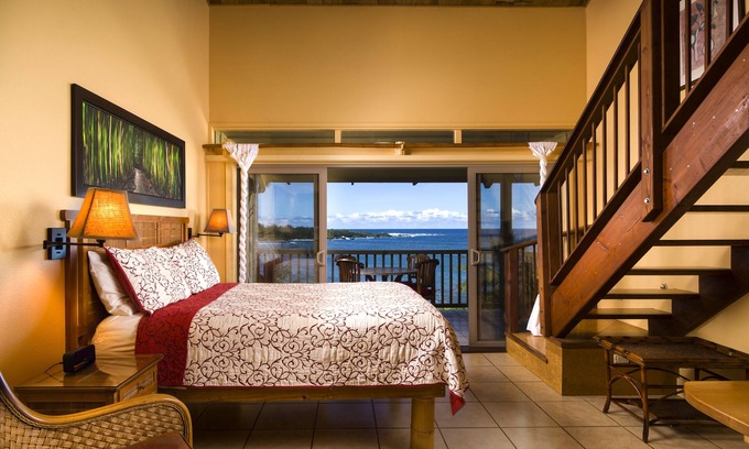 Hana Apartment | Oceanview #202 at Hana Kai Maui - Lofted Studio Upper Floor, Panoramic View!