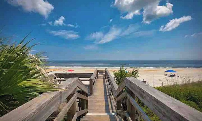 Crescent Beach House | Oceanview Getaway – Steps to Sand, Heated Pools & Minutes from St. Augustine