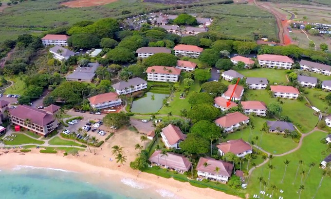 Poipu Condo | Oceanview Penthouse Condo Just 50 Yards From the Beach! A/C, Pool, Hot Tub, Gym