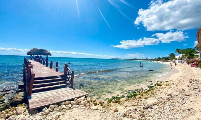 Akumal Condo | Oceanview, Pools, Walk to Beach & Akumal Snorkel