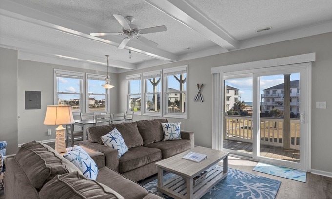 Emerald Isle Condo | Oceanview, poolside, 2BR/2B condo sleeps 6