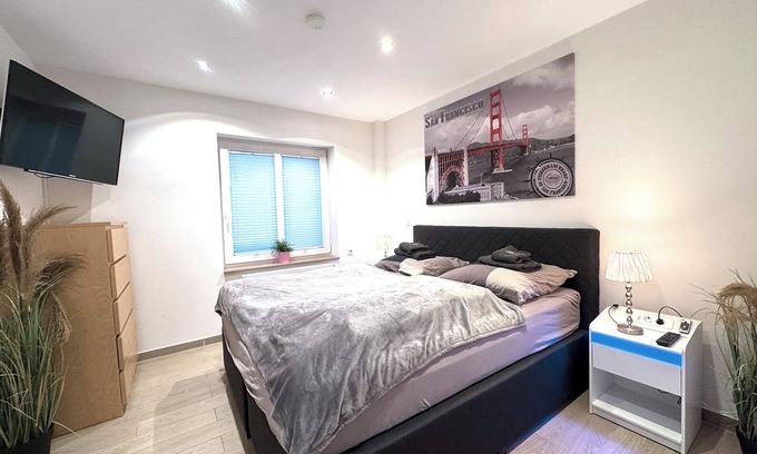 Itzehoe Apartment | Ochsenmarktskamp 2D mit Terrasse, mit Kostenlosem Parkplatz, Zentral