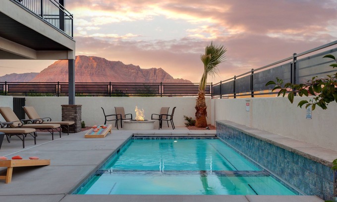 Ivins House | Ocotillo Springs Resort 70 | Private Pool, Hot Tub, and Community Amenities