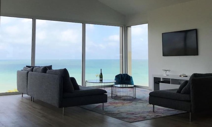 Quiberville Villa | Odyssée de Quiberville - Villa vue mer d'exception