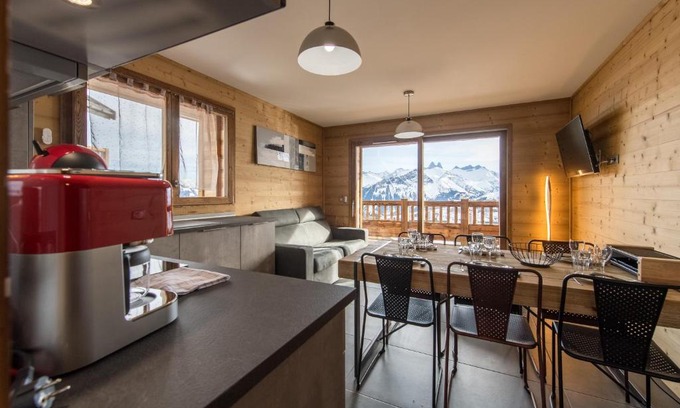 La Toussuire Apartment | ODYSSEE B101 - Appartement traversant sur les pistes