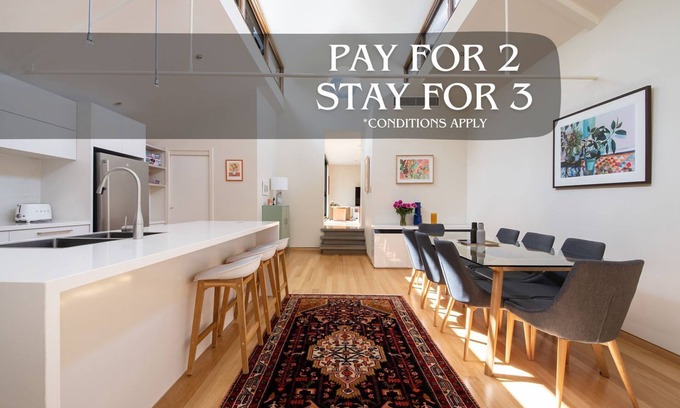 Collingwood Apartment | Oh So Collingwood - Discreetly secluded within an iconic c1880's building.