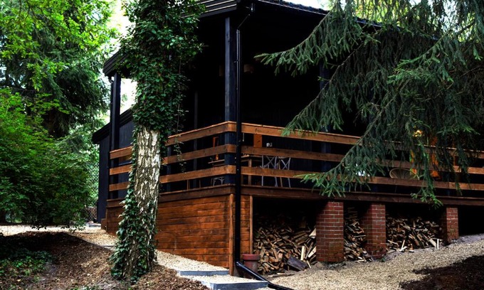 gmina Jakubow Ski Chalet | Okno na las