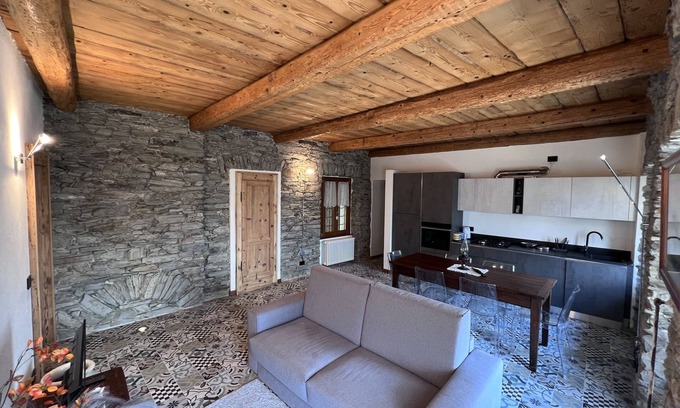 Montecrestese Apartment | Old apartment in historic village, renovated. Close to beautiful routes