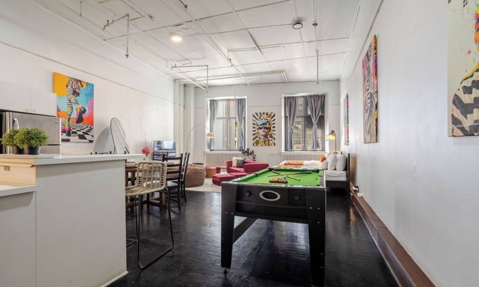 International District Apartment | Old Port Loft Gem | Stylish Old Montreal Stay