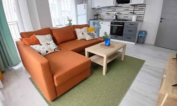 Antalya City Centre Apartment | Old Town 5 Min 2Bed Room 1000 Mbps Wi-Fi