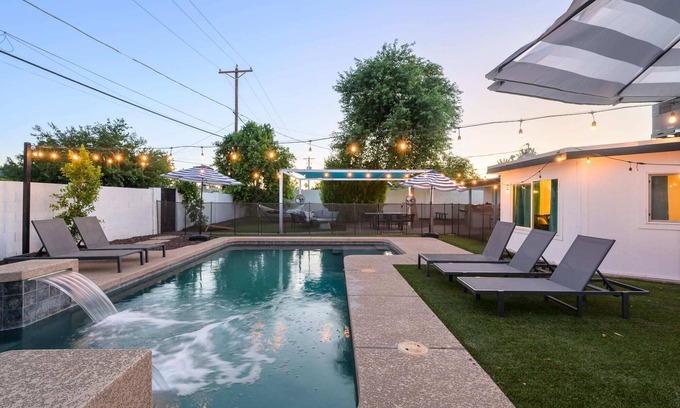 Cavalier Vista House | Old Town Stunner Bocce Backyard w/Free Heated Pool