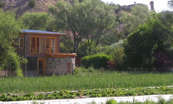 Embudo House | Old-World Charm: The Tower Guest House on Small Working Organic Garlic Farm