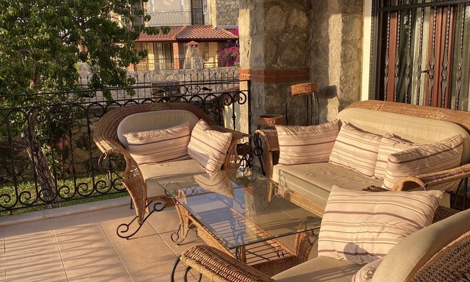 Oludeniz Villa | Olive Home 1 Private Pool 3 bedrooms mature garden with fruit trees in Ovacik .
