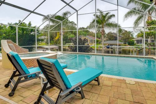 Palm Harbor House | On-Site Canal Access Luxe Home in Palm Coast!