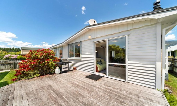 Turangi House | On the Fly at Kutai - Tūrangi Holiday Home