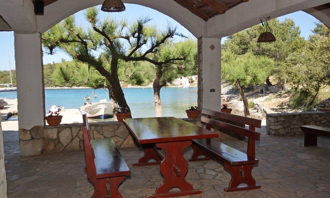Scedro Apartment | One bedroom apartment near beach Cove Karkavac - Šćedro, Hvar (A-8801-c)