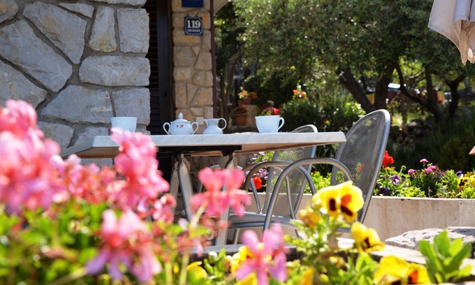 Cres Apartment | One bedroom apartment with terrace and sea view Cres (A-7876-c)