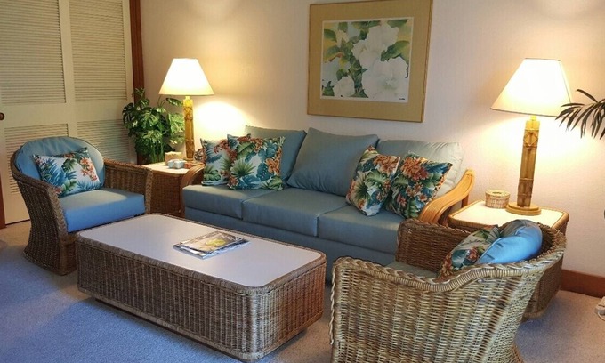 Poipu Condo | One-Bedroom Condominium at Kiahuna Plantation, Ocean-Front Property, Poipu Kauai