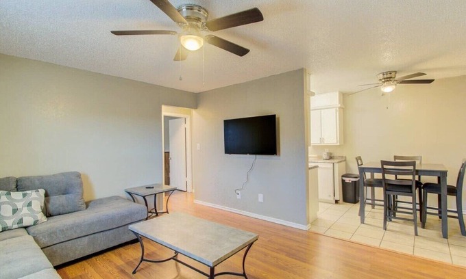 Lawton Apartment | One-bedroom ready for you near Fort Sill!