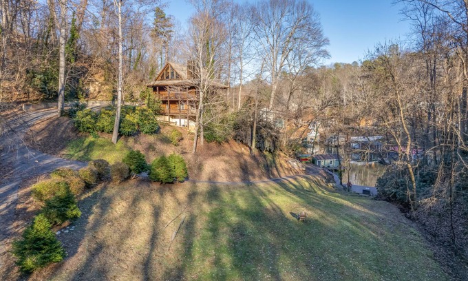 Lake Lure House | One Of A Kind Cabin Lake Home on the Lake. Near Asheville and Black Mtn!