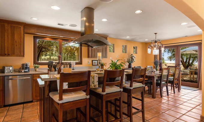 Nice House | One-of-a-Kind Lakeside Gated Winery Casita Rental on Private Estate