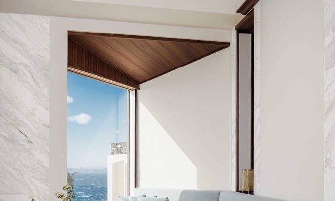 Kea Villa | One & Only Kea Island Villa | Villa Luminous | 1 Bedroom | Spectacular Sea.
