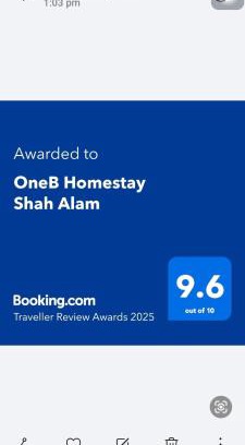 Shah Alam House | OneB Homestay Shah Alam, 9 pax, I-city near, Wifi