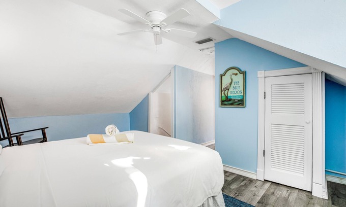 Historic Seaport House | Open and spacious home near Key West activities with WiFi, AC, & private W/D