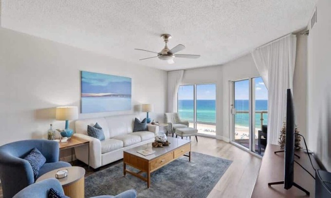 Pensacola Beach Condo | Open Aug 1-4! Beachfront Beauty with beach chairs included!