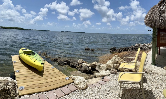 Key Largo House | Open Water Lookout Point with two Kayaks, 30Ft. Private Dock, Key Largo