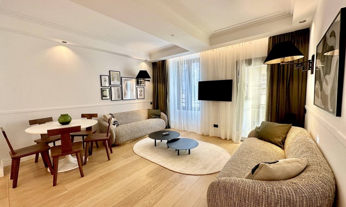 Riquier Apartment | OPERA PROMENADE 4 : Brand-new! 4 rooms, next to beach, balcony, sea view