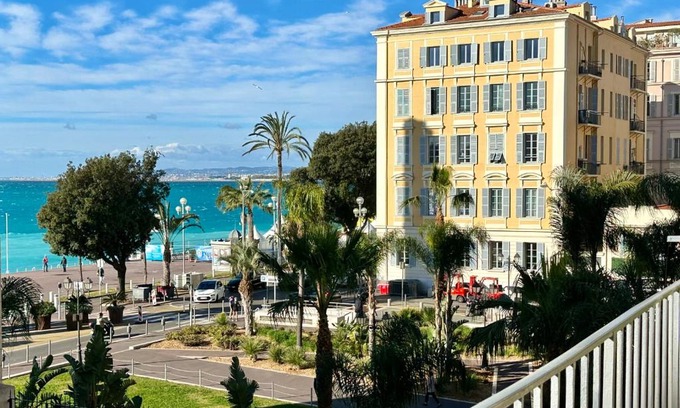Riquier Apartment | OPERA PROMENADE 4 Brand-new! 4 rooms next to beach balcony sea view