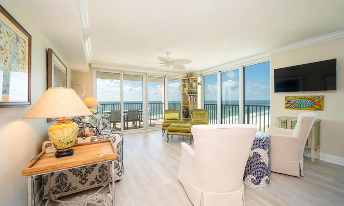 Orange Beach East Condo | Orange Beach 3BR Luxury Sleeps 8 Beachfront