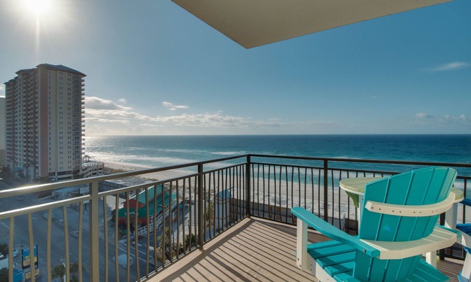 Panama City Beach Condo | Origin 1035: 2BR w/Gulf-Views | Balcony & Captains Chairs!