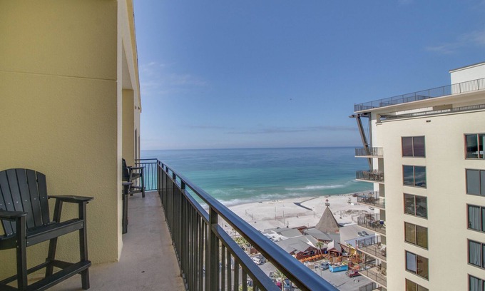 Panama City Beach Condo | Origin 1432: 2BR Condo w/Gulf Views & 2 Balconies!