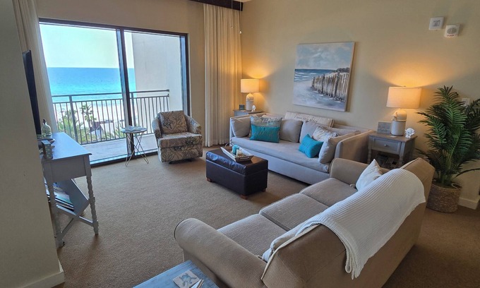 Panama City Beach Condo | Origin 504 | Ocean view & Pool view | Sleeps 5