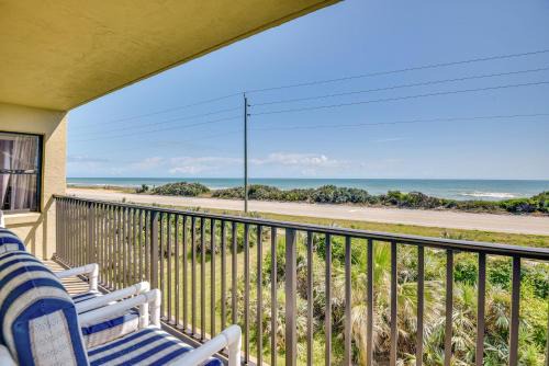 Ormond-by-the-Sea Apartment | Ormond Beach Ocean-View Condo with Private Balcony!