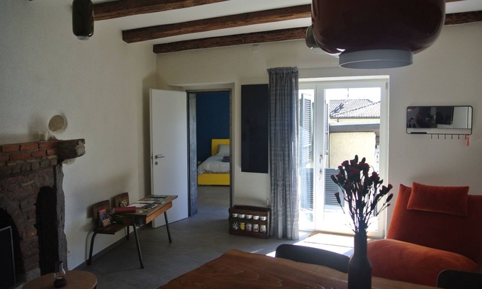 Miglieglia Apartment | Our apartment, mix of old and design, is at the foot of Mount Lema