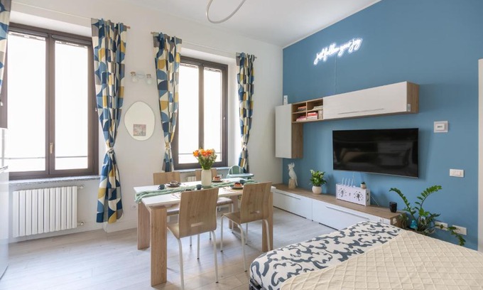 Abbadesse Apartment | OurJoy Condo, free parking, AC, strong WiFi - M Gioia47, Central Station, Porta Nuova, Milan