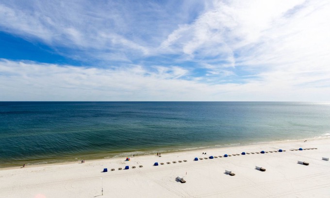 Orange Beach Condo | Outdoor & Indoor Pool! | Gulf Front