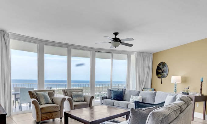 Orange Beach East Condo | Outdoor & Indoor Pools! | Waterfront View