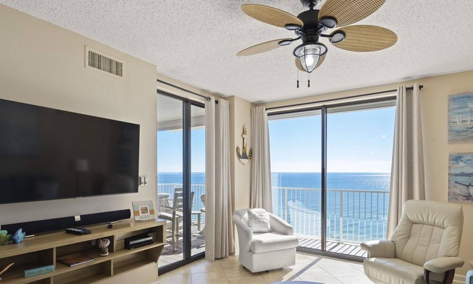 Orange Beach Condo | Outdoor & Indoor Pool! | Gulf Front