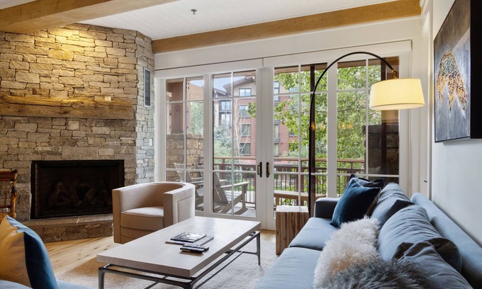 Teton Village Condo | Outpost: Crystal Springs 202 - Ski in/Ski Out and Next to Tram!