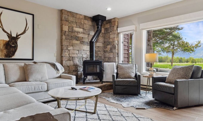 Jackson Hole Condo | Outpost: Teton Shadows Granite E - Private Sauna!