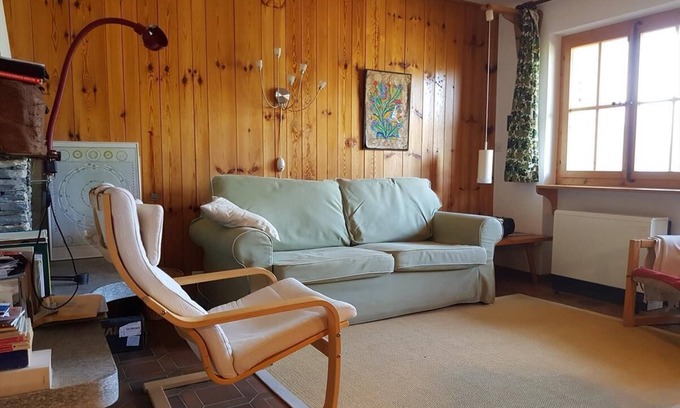 Saint-Luc Apartment | Outside : 3-room flat for 4 persons on the 2nd floor, large balcony with garden furniture -Inside :