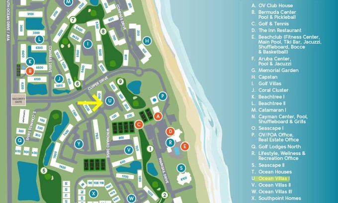Fort Pierce Condo | OV 124 Tennis Court View Condo-Paradise Vacation Rental in Ocean Village