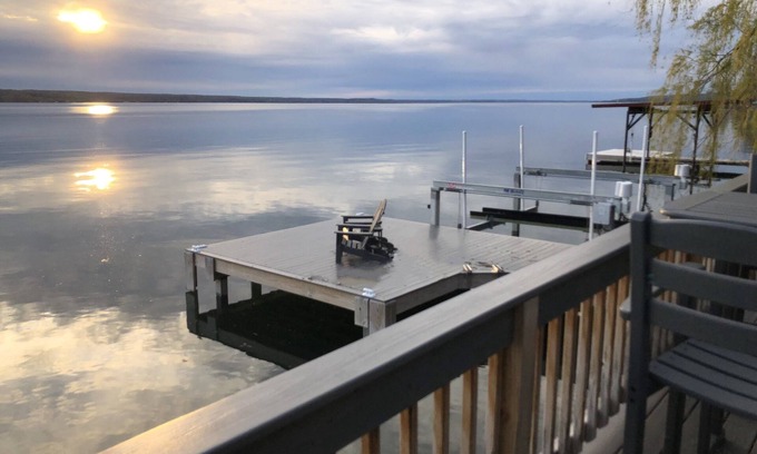 King Ferry House | Over-Water Deck, Sunset Views, Fireplace, Dock & Boat Lift, Kayaks/SUPs/Canoe!